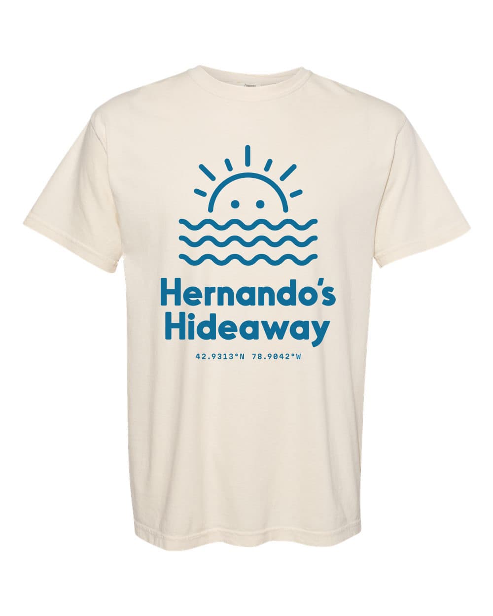 Classic — Ivory / Water · Comfort Colors t-shirt 1717
